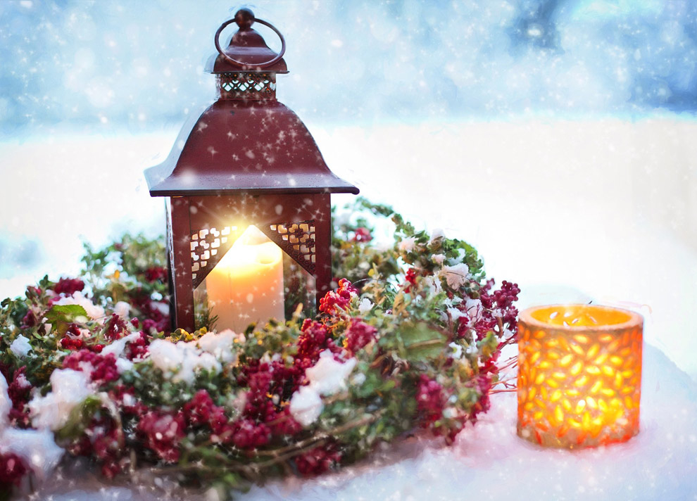 Winterliche Deko-Ideen für Ihren Kamin