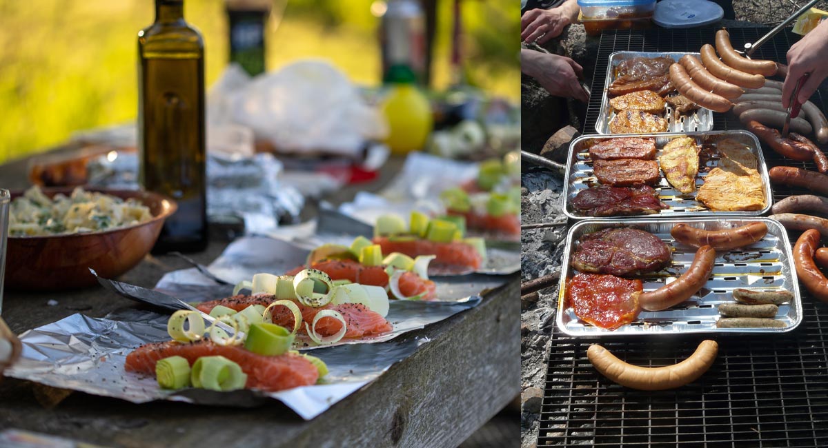 Beliebte Praktiken mit Alufolie auf dem Grill