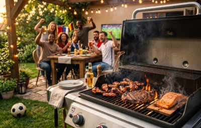 Titelbild Perfekte Fußball-Party-Grill-Rezepte