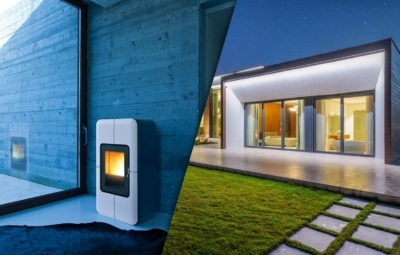 Pelletofen im Passivhaus