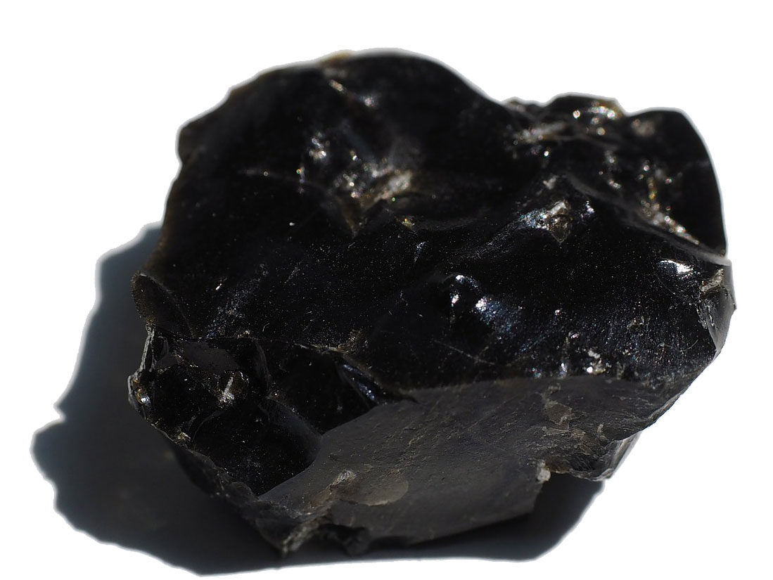 Bild eines Obsidian-Steines