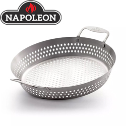 Produktbild Napoleon Edelstahl Gemüsekorb Grill Wok