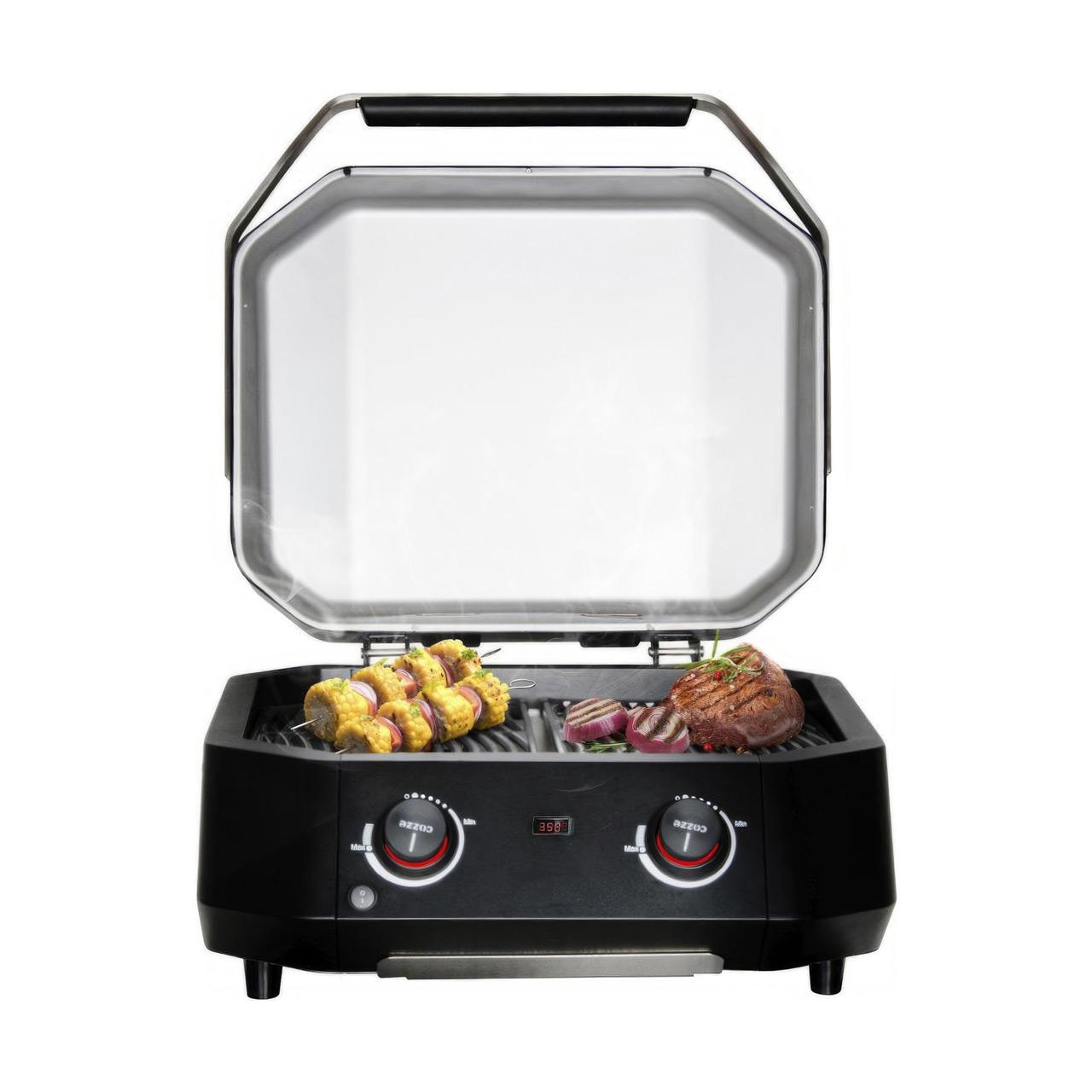 Elektrogrill Cozze E-500, 2100 W & Mehrzonenfunktion