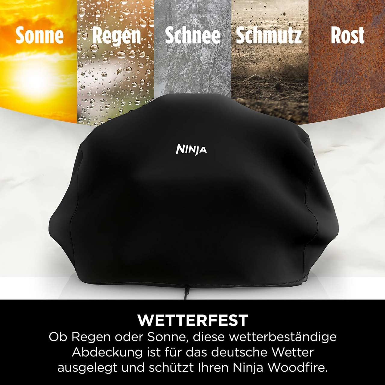 Abdeckhaube Ninja Woodfire Grillabdeckung für Woodfire Outdoor Grill & Smoker