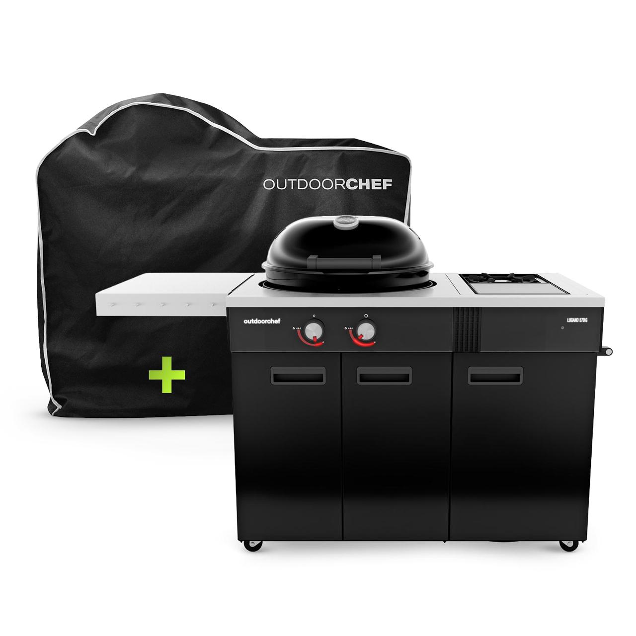 Outdoorküche Outdoorchef Lugano 570 G EVO II inkl. GRATIS Abdeckhaube