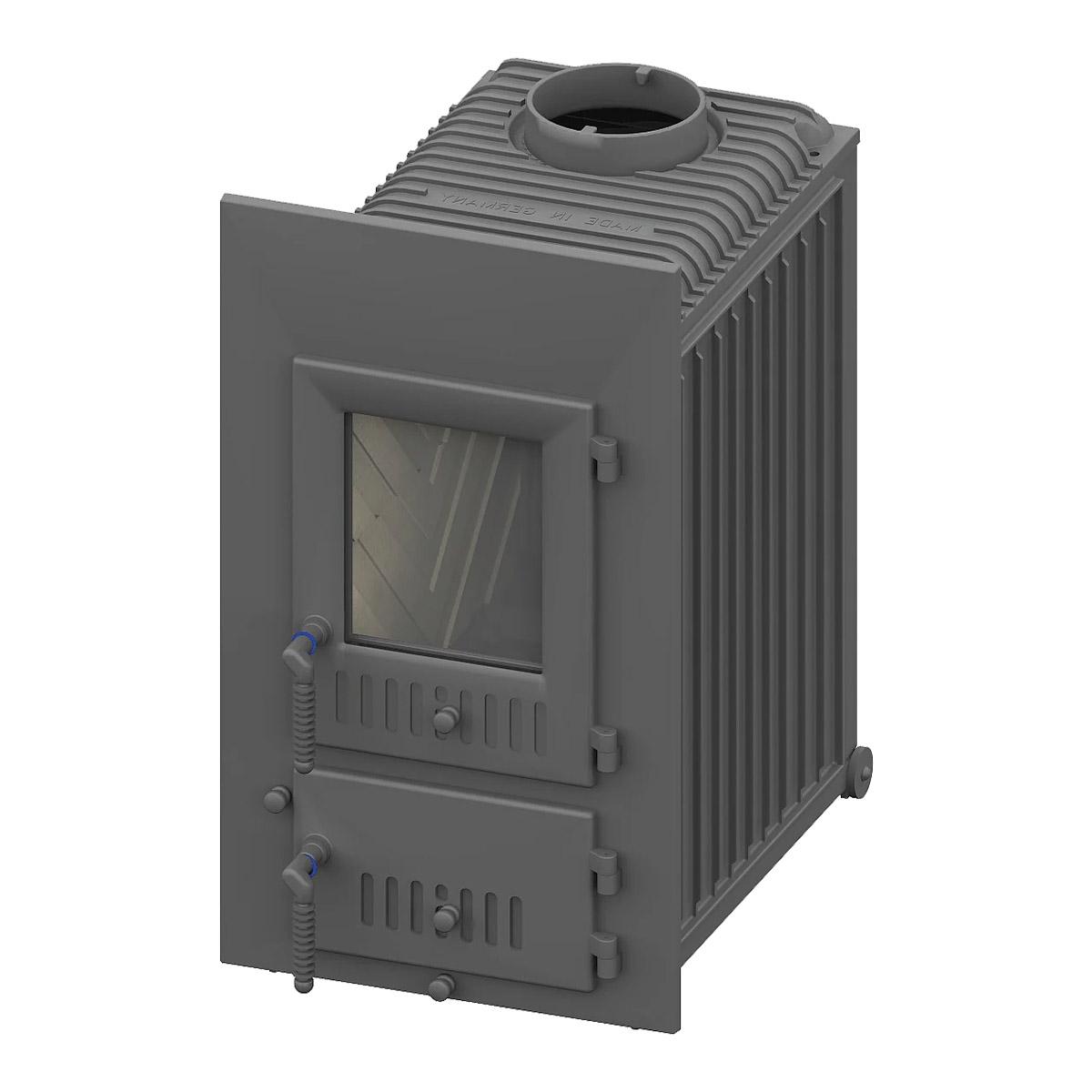 Heizeinsatz Schmid SD 11 E mit 11 kW - Türanschlag: rechts