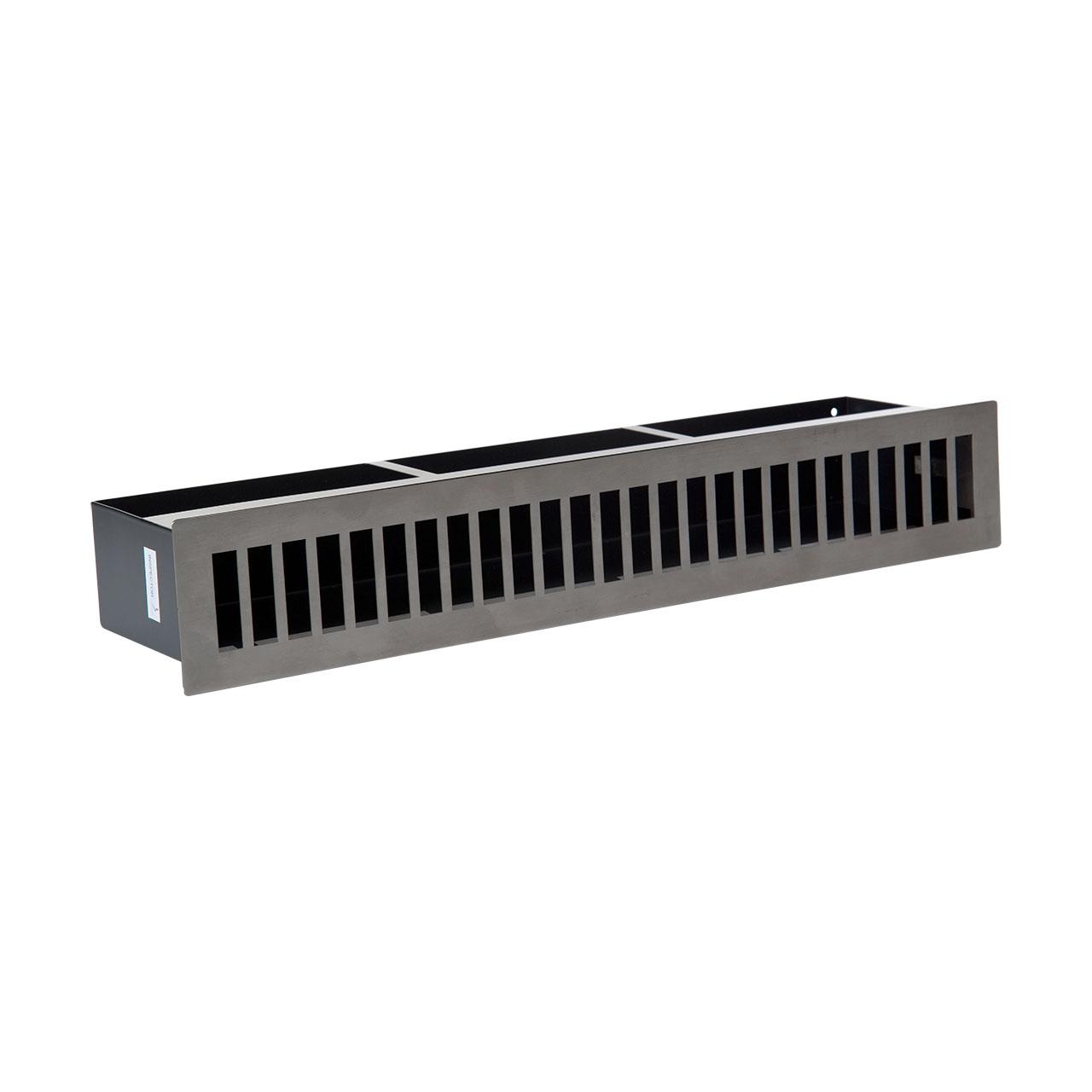 CB-Tec Designblende D2 für Luftleiste Edelstahl - Ausführung: 30 cm