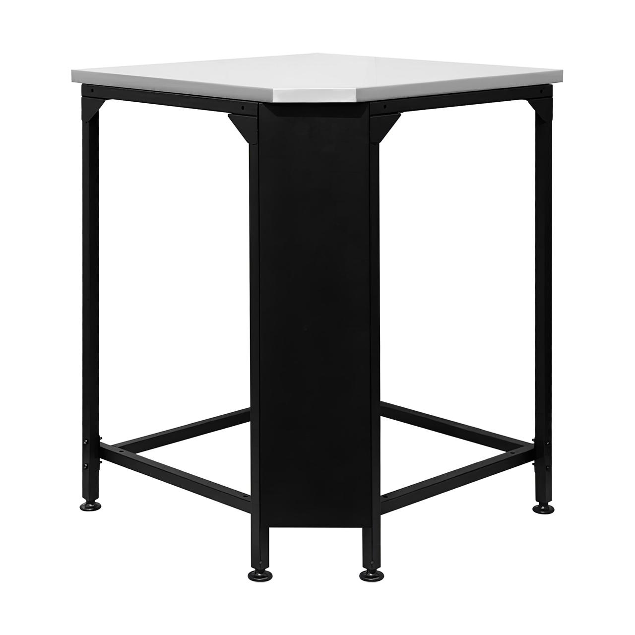 Cozze Tisch für Outdoorküche Eckmodul 90x60x90 cm, Outdoor Schrankmodul