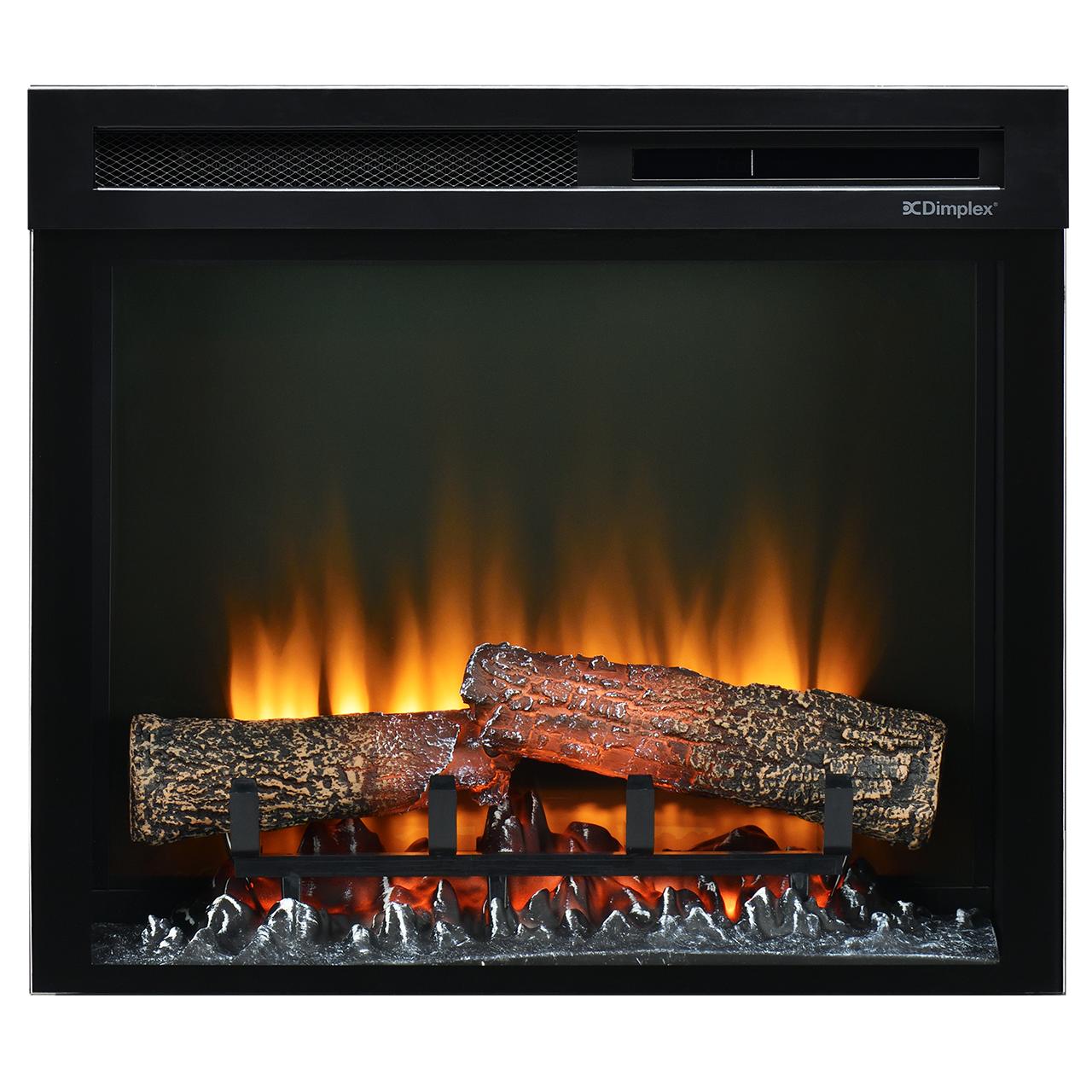 Dimplex Electric Firebox XHD23 - Moderner 1-seitiger Elektrokamin mit Optiflame Flammeneffekt, LED Glutbett & integrierter Heizung