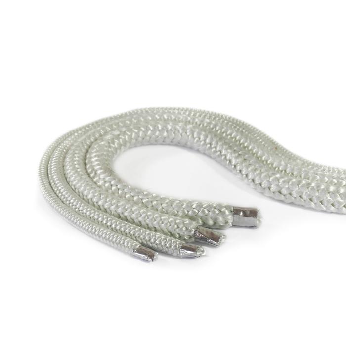 Ofen Dichtschnur 6 bis 12 mm Weiß Meterware - Durchmesser: 8mm