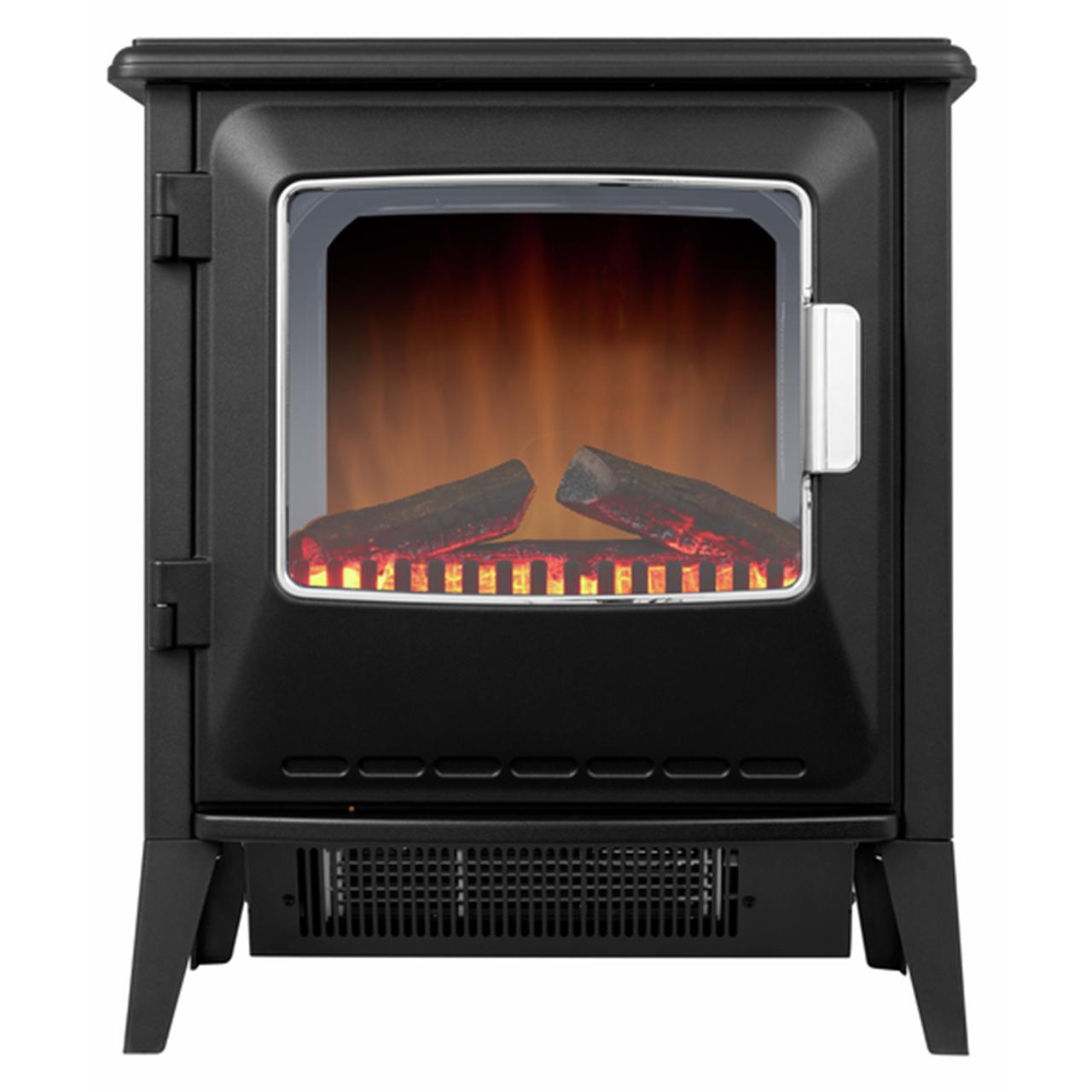 Dimplex Lucia FSC Elektrokamin - Kompakter Design Kaminofen mit Optiflame Flammen und Heizfunktion