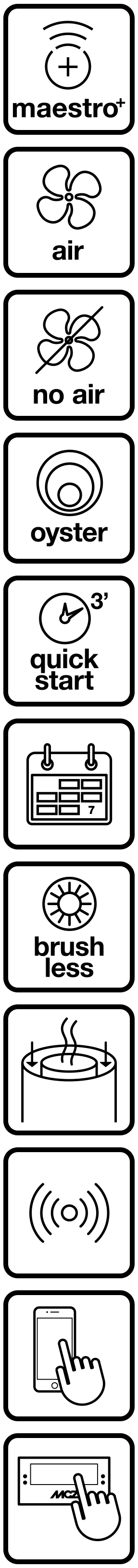 MCZ Ego Air UPXUP Logos