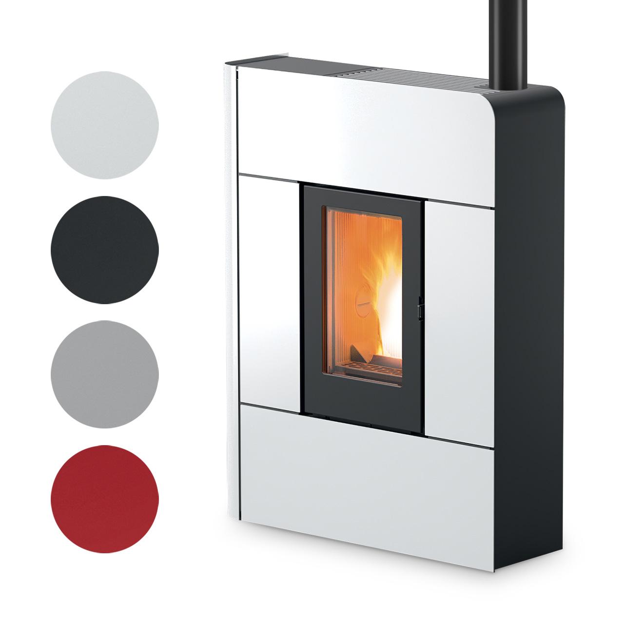 Pelletofen MCZ Raam Comfort Air 8 UP! 7,8 kW - Ausführung: Dark metal_308