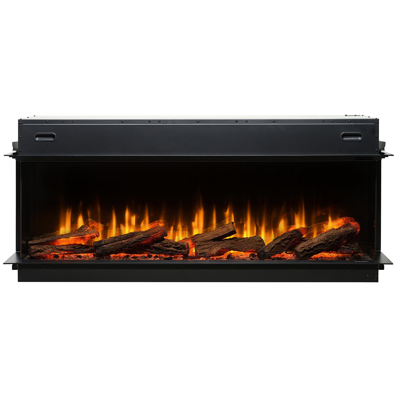 Dimplex Ignite Ultra 60 Elektrokamin - 3-seitiger Einbau, Optiflame Technologie, App Steuerung, Soundeffekte