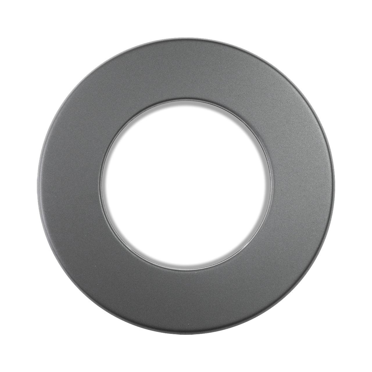 Ofenrohr Rosette DN 200 mm Gussgrau