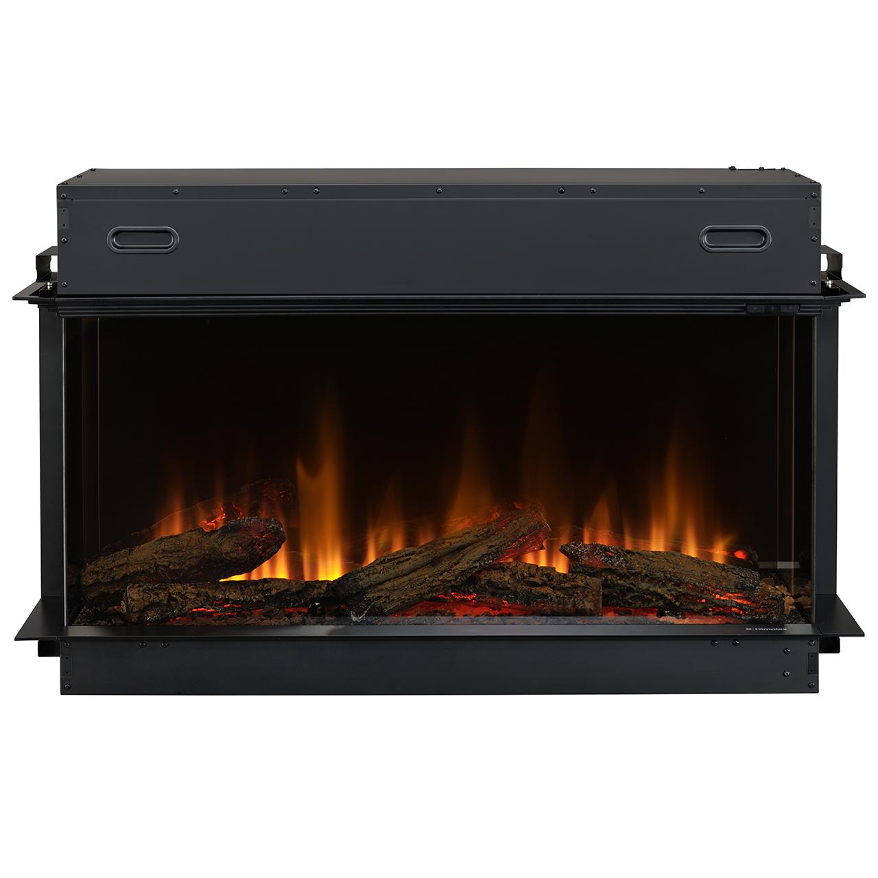 Dimplex Ignite Ultra 40 Elektrokamin - 3-seitiges Flammenerlebnis mit Optiflame Technologie und App Steuerung