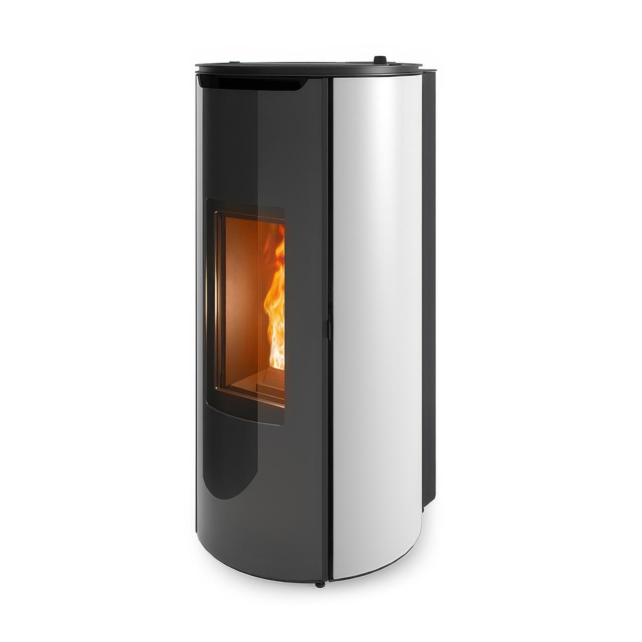 Pelletofen MCZ Mini Air 6 UPXUP 6,3 kW - Ausführung: 302 White metal