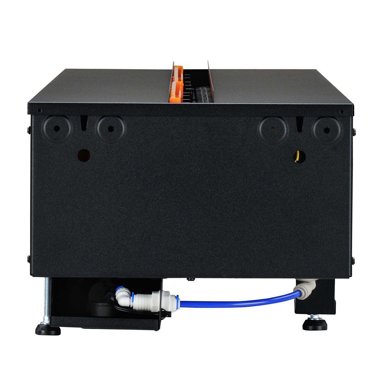 Dimplex Cassette 500 projects Multi Optimyst Elektrokamin - 4-seitige Flammensicht mit App-Steuerung und Wasseranschluss