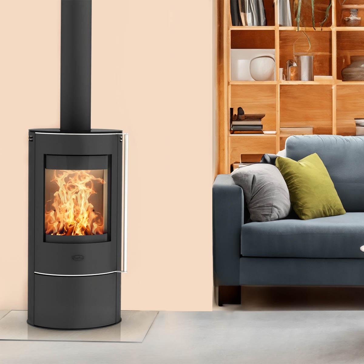 Kaminofen Fireplace Elite Angerona Glas 5 kW