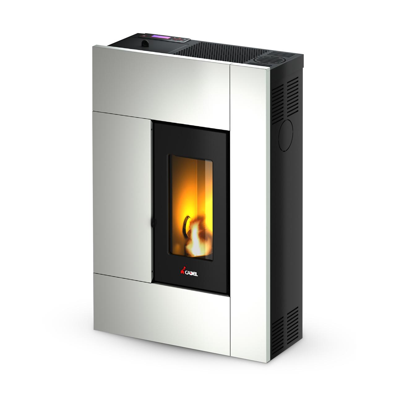Pelletofen Cadel Spirit 5 kW - Ausführung: Weiß