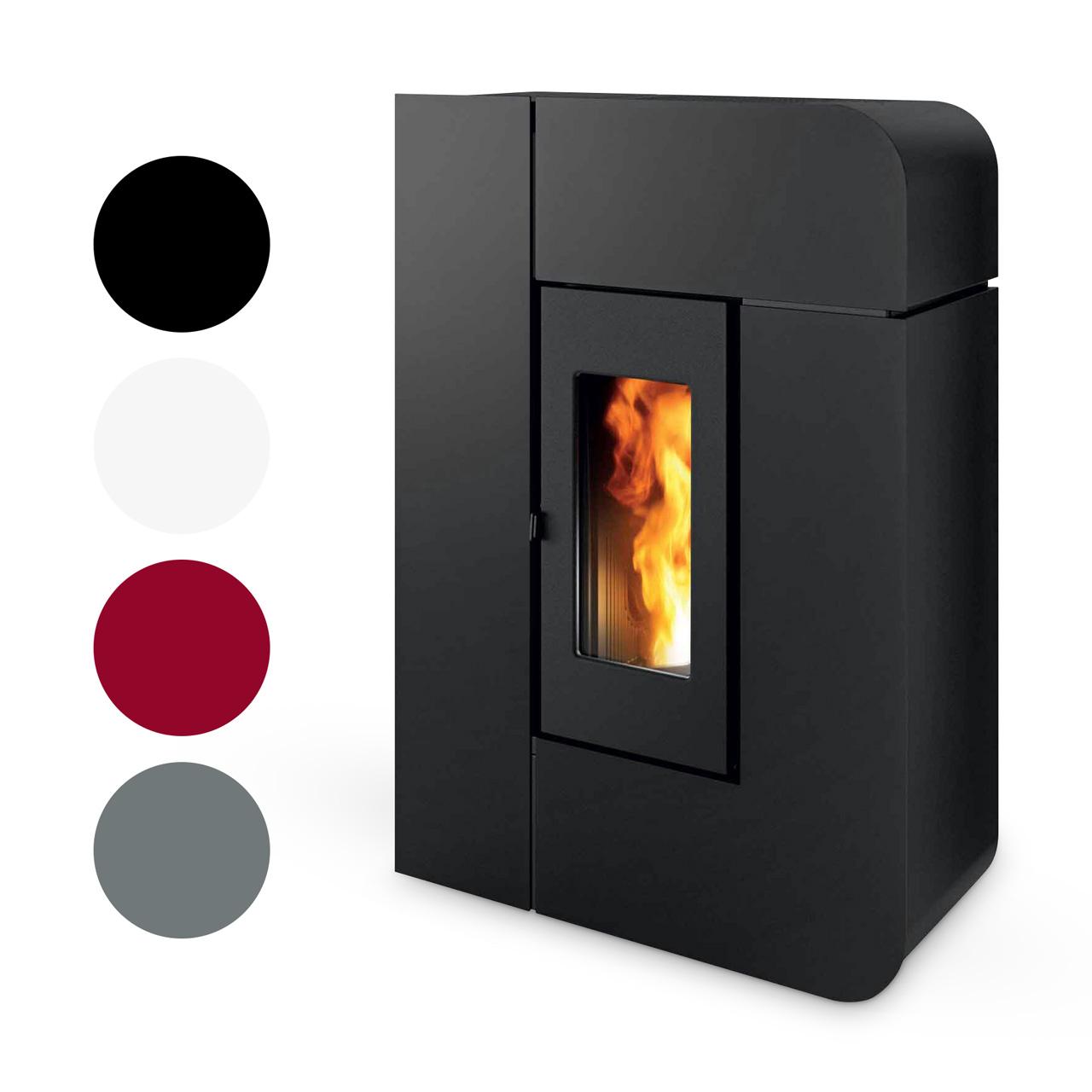 Pelletofen MCZ Alea Air 7 R 5S 6,2 kW - Ausführung: White metal_302