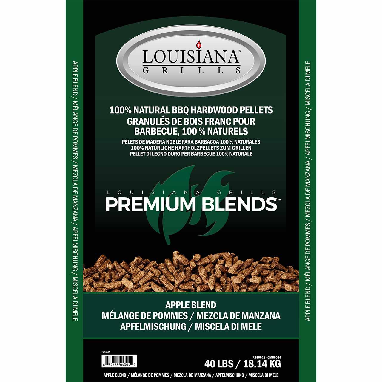 Räucherpellets Louisiana Grills 18 kg Apple Blend Grillpellets