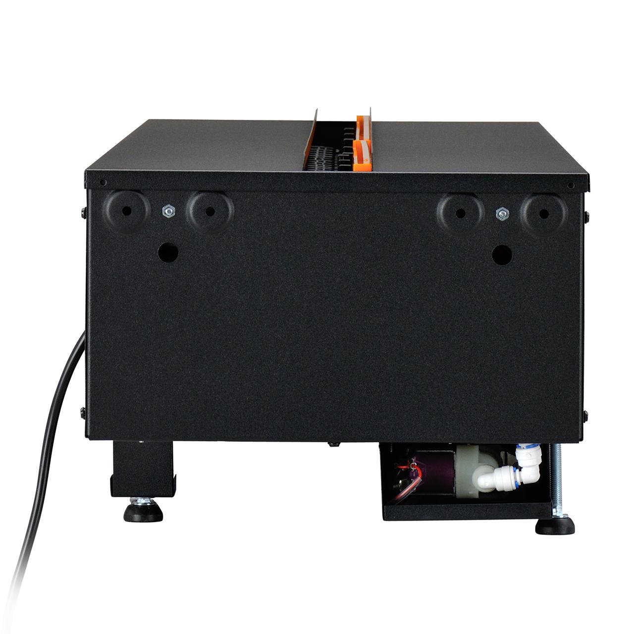 Dimplex Cassette 500 projects Multi Optimyst Elektrokamin - 4-seitige Flammensicht mit App-Steuerung und Wasseranschluss