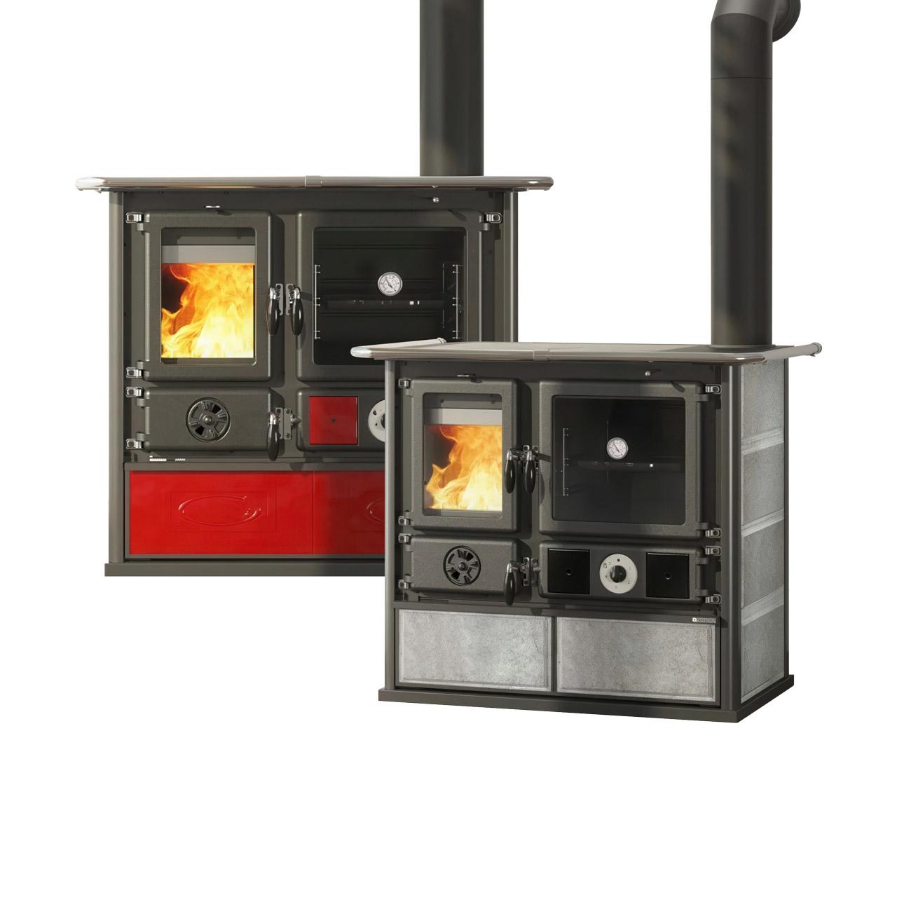 Küchenofen wasserführend La Nordica TermoRosa DSA Lean 12,4 kW