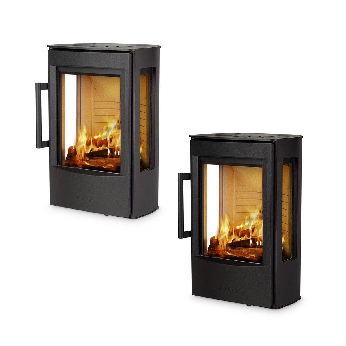 Kaminofen Wiking Miro 1 Wandhängend DIBt-geprüft 4,9 kW