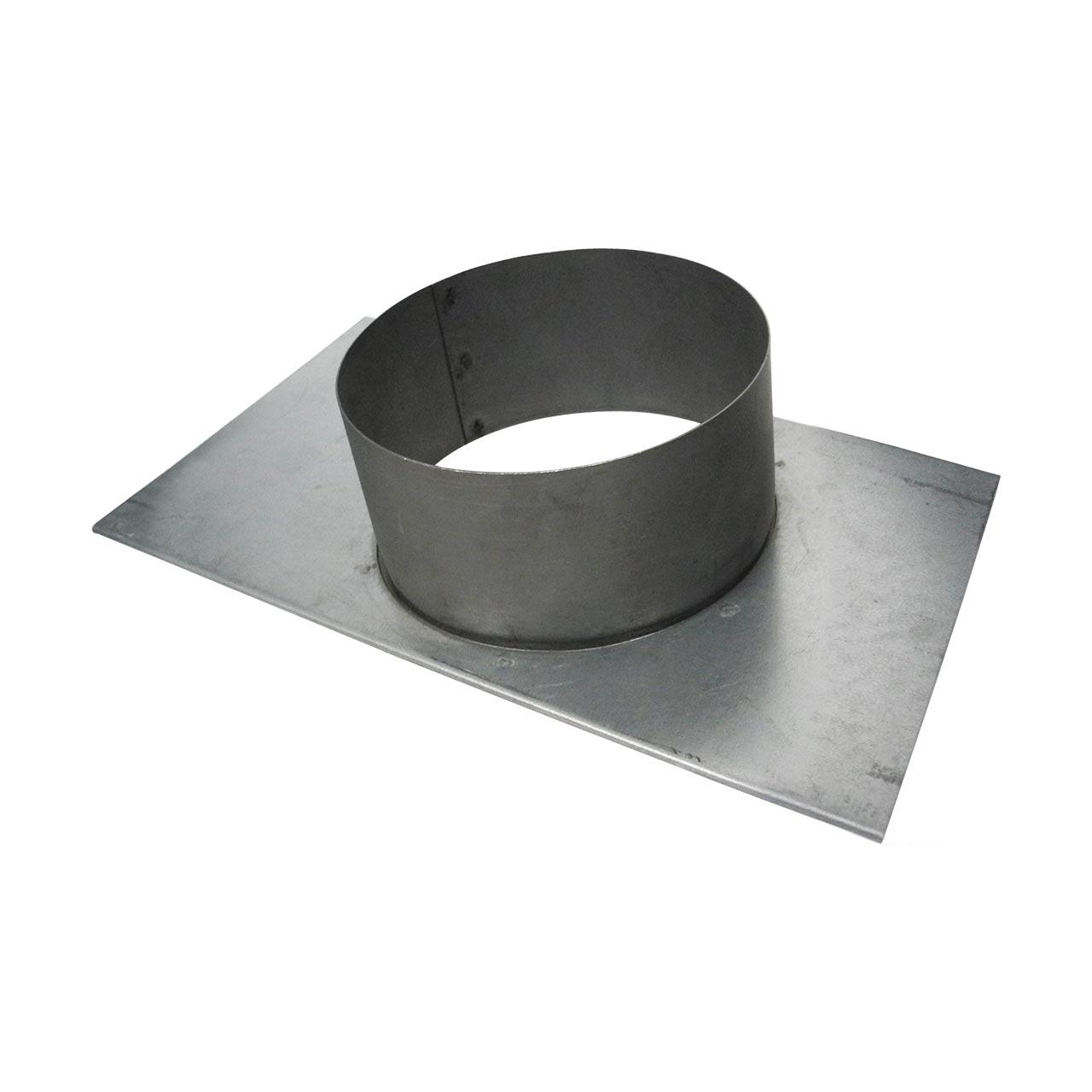 CB-Tec Lüftungsgitter Stutzenblech 25x15 cm - Stutzen: 150 mm oval