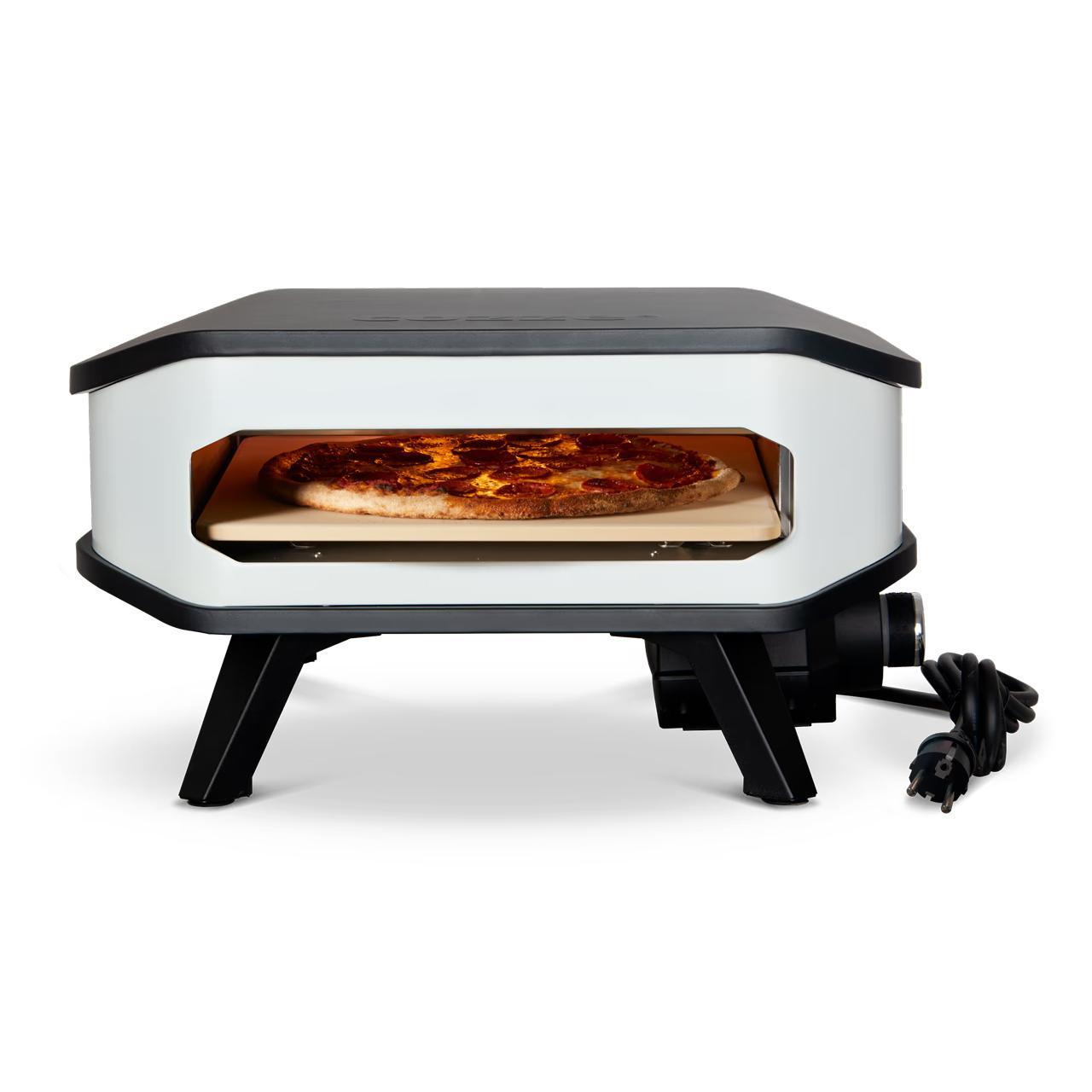 Elektro Pizzaofen Cozze 13 Zoll, 2200 Watt inkl. Hitzeschild