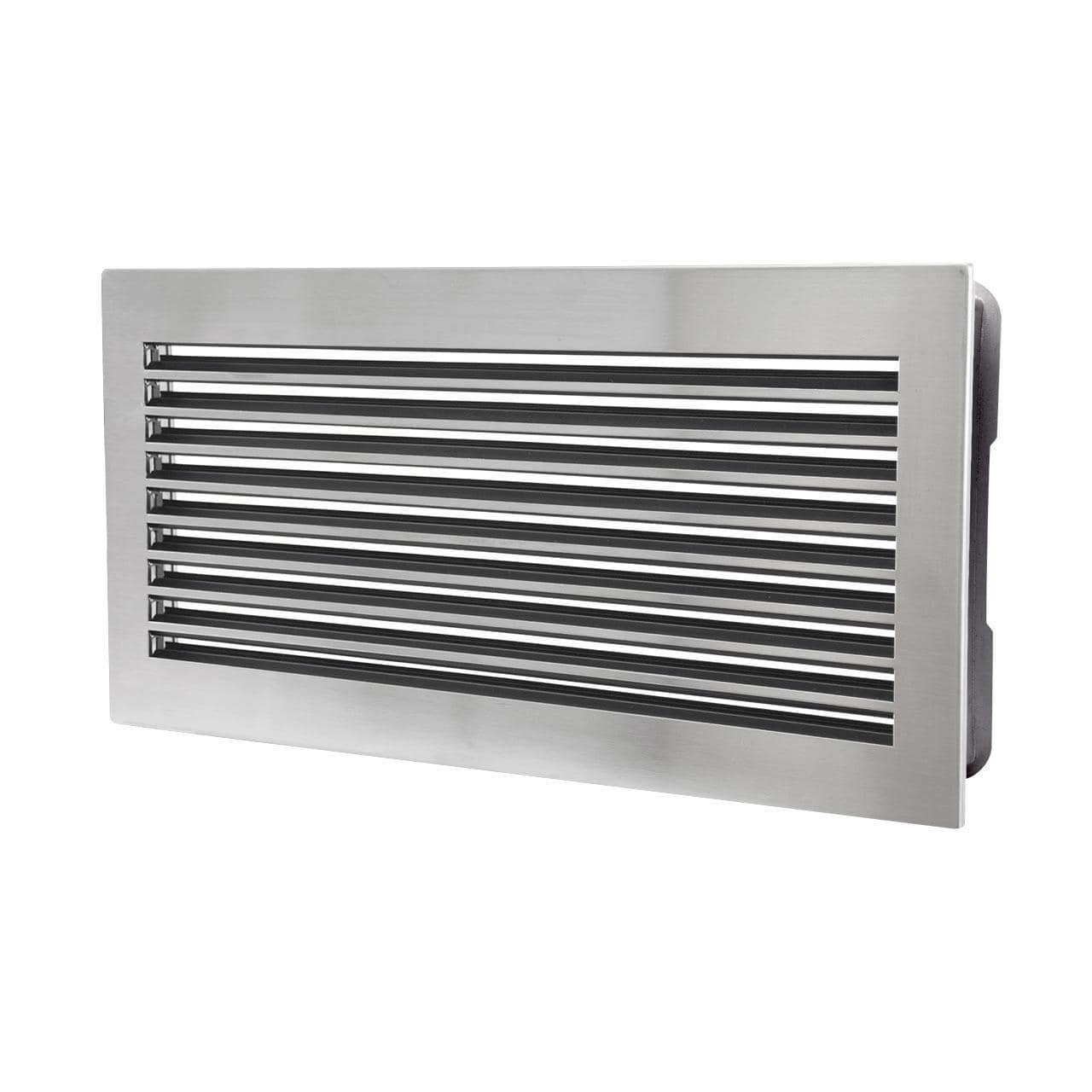 Lüftungsgitter CB-Tec Kaltluftgitter Edelstahl modern - Ausführung: 45x23 cm