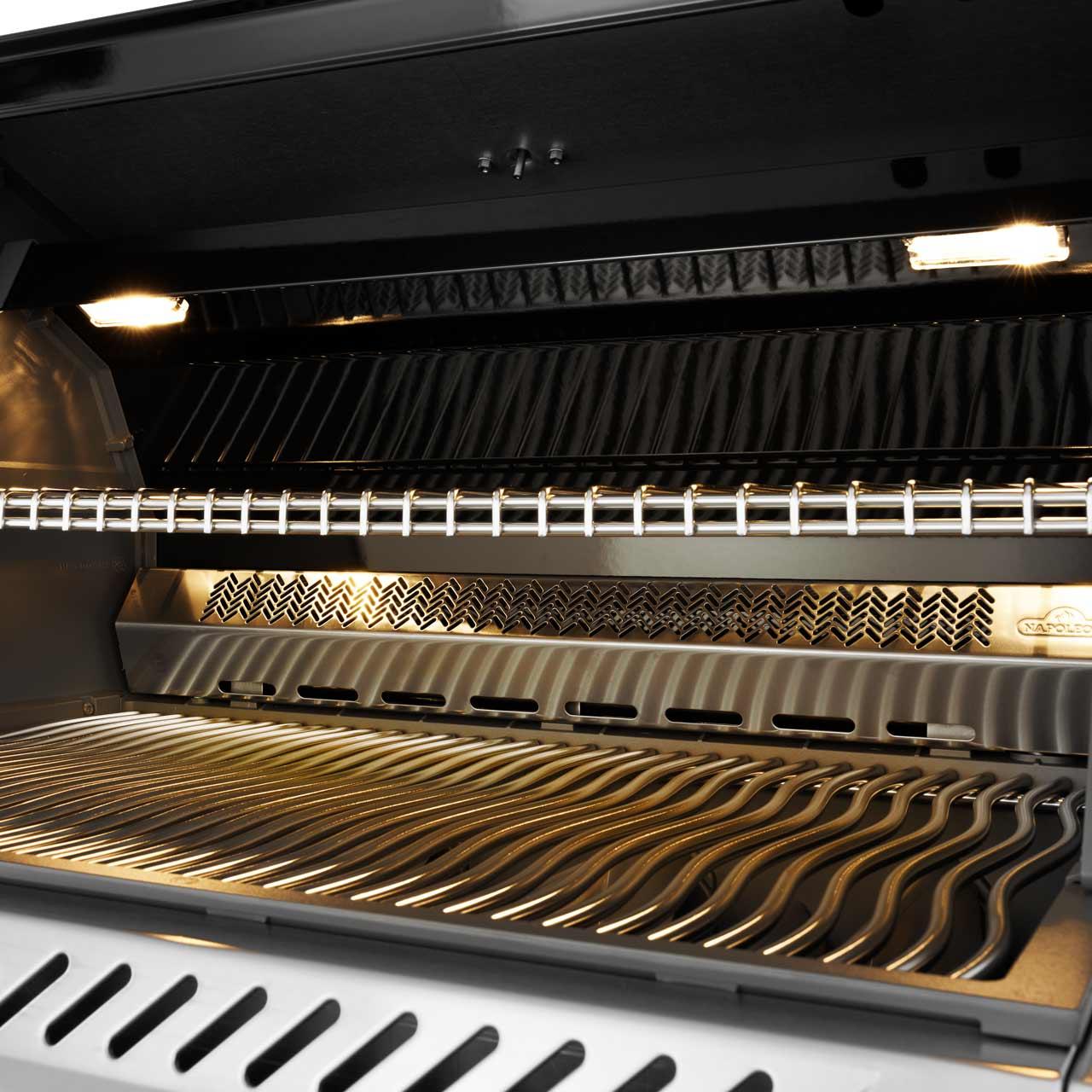 Gasgrill Napoleon Prestige PRO 500 Connected Schwarz, inkl. Drehspieß (2026)