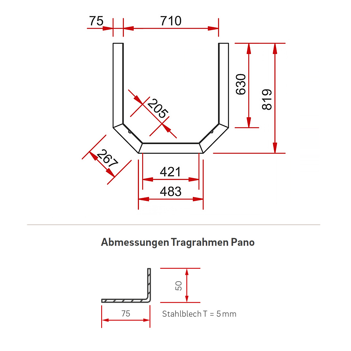 Tragrahmen (Art. 7052608)