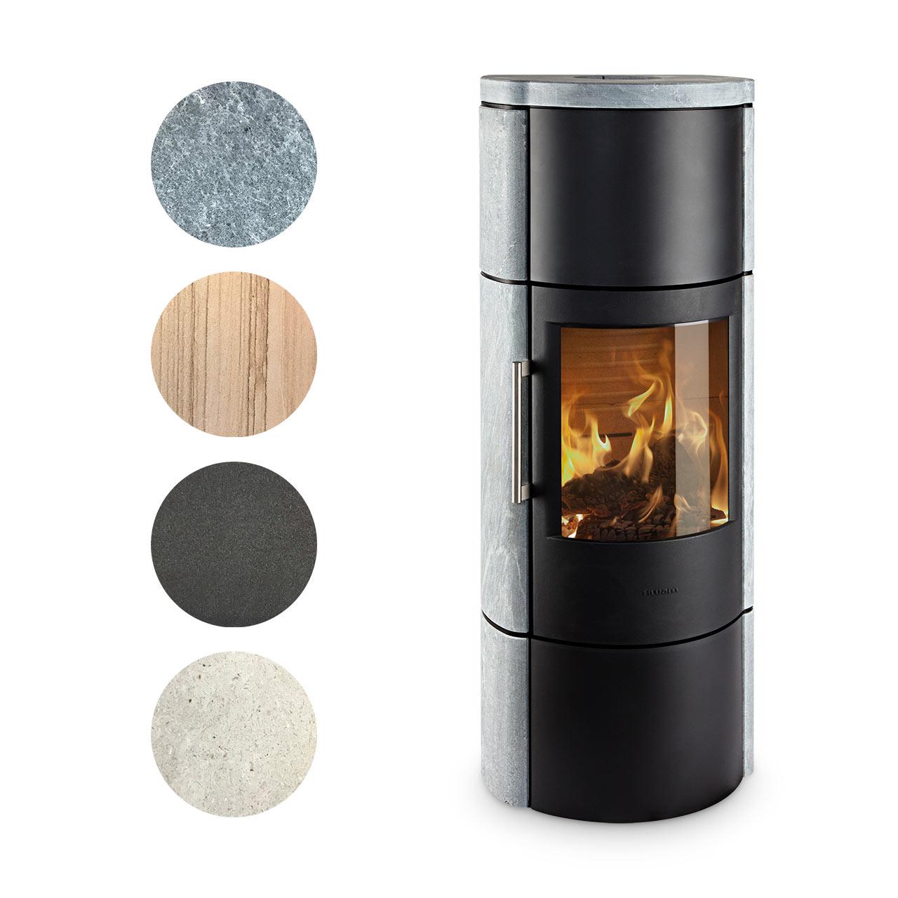 Kaminofen HWAM 3660 Autopilot Naturstein 6,0 kW