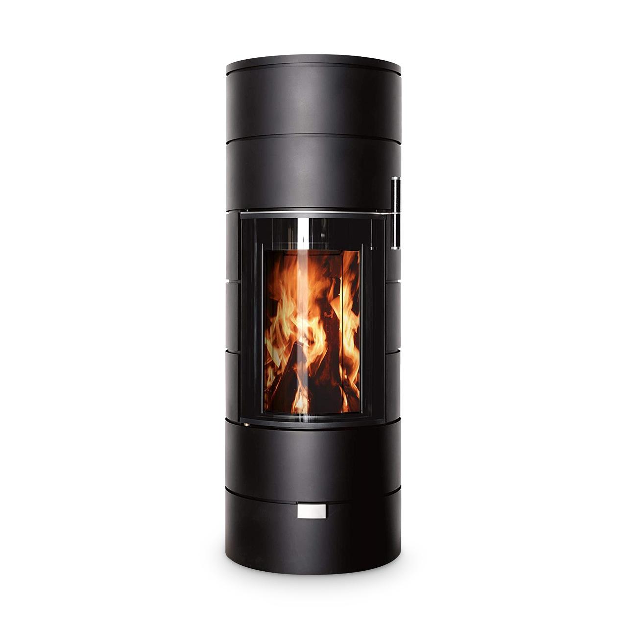 Kaminofen Cera Design Rondotherm Titan Midi mit 6 kW - Ausführung: Schwarz
