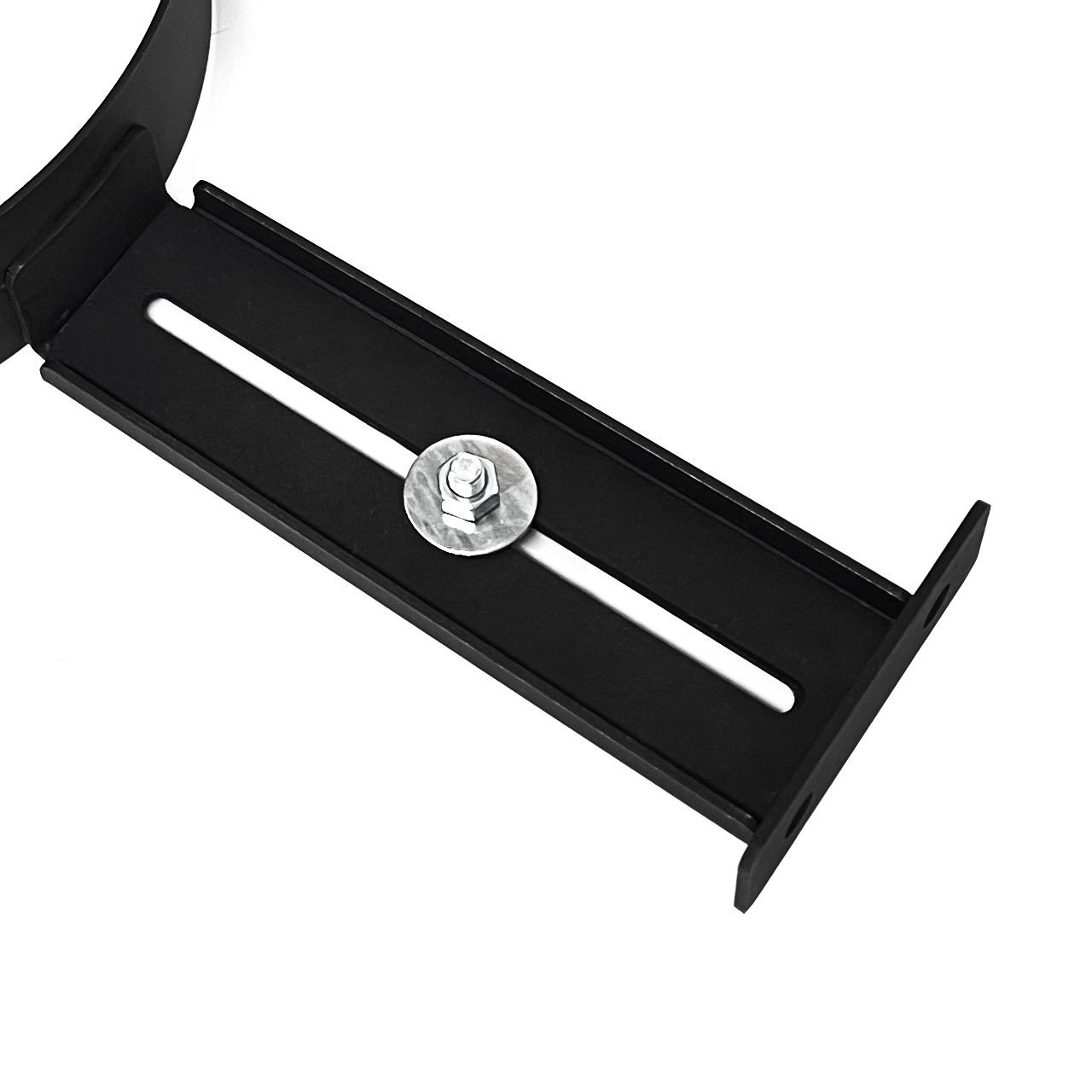 Ofenrohr Rohrhalter DN 180 mm Schwarz