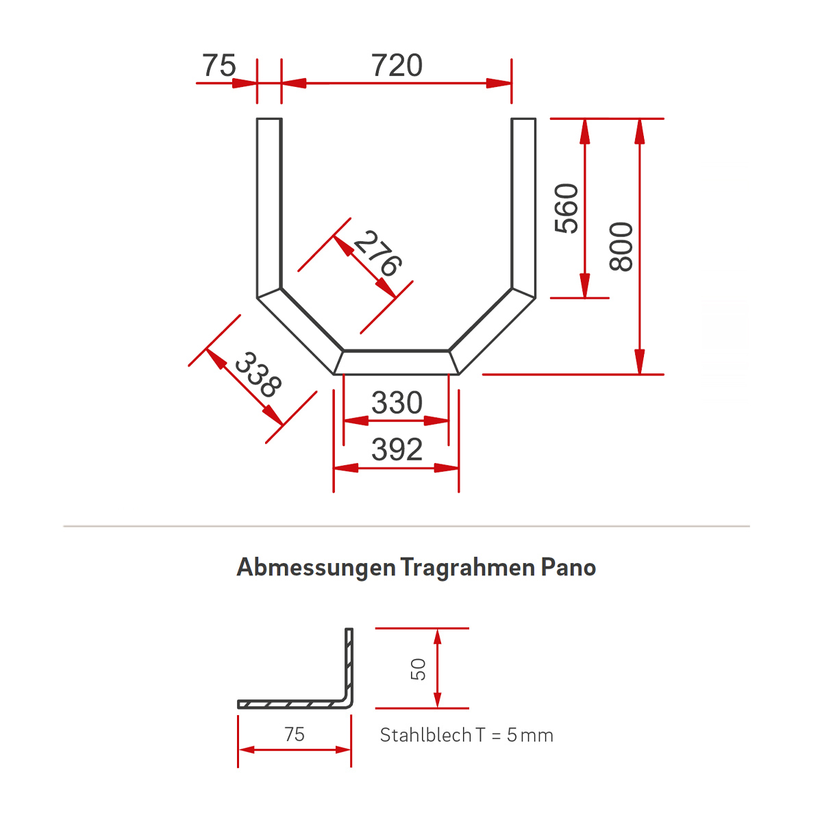 Tragrahmen (Art. 7054207)