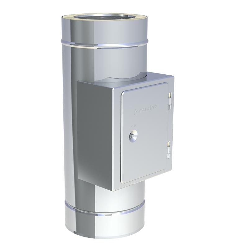 Jeremias DW-FU Revisionselement - Ausführung: standard - für Schornstein-Innendurchmesser: 115mm