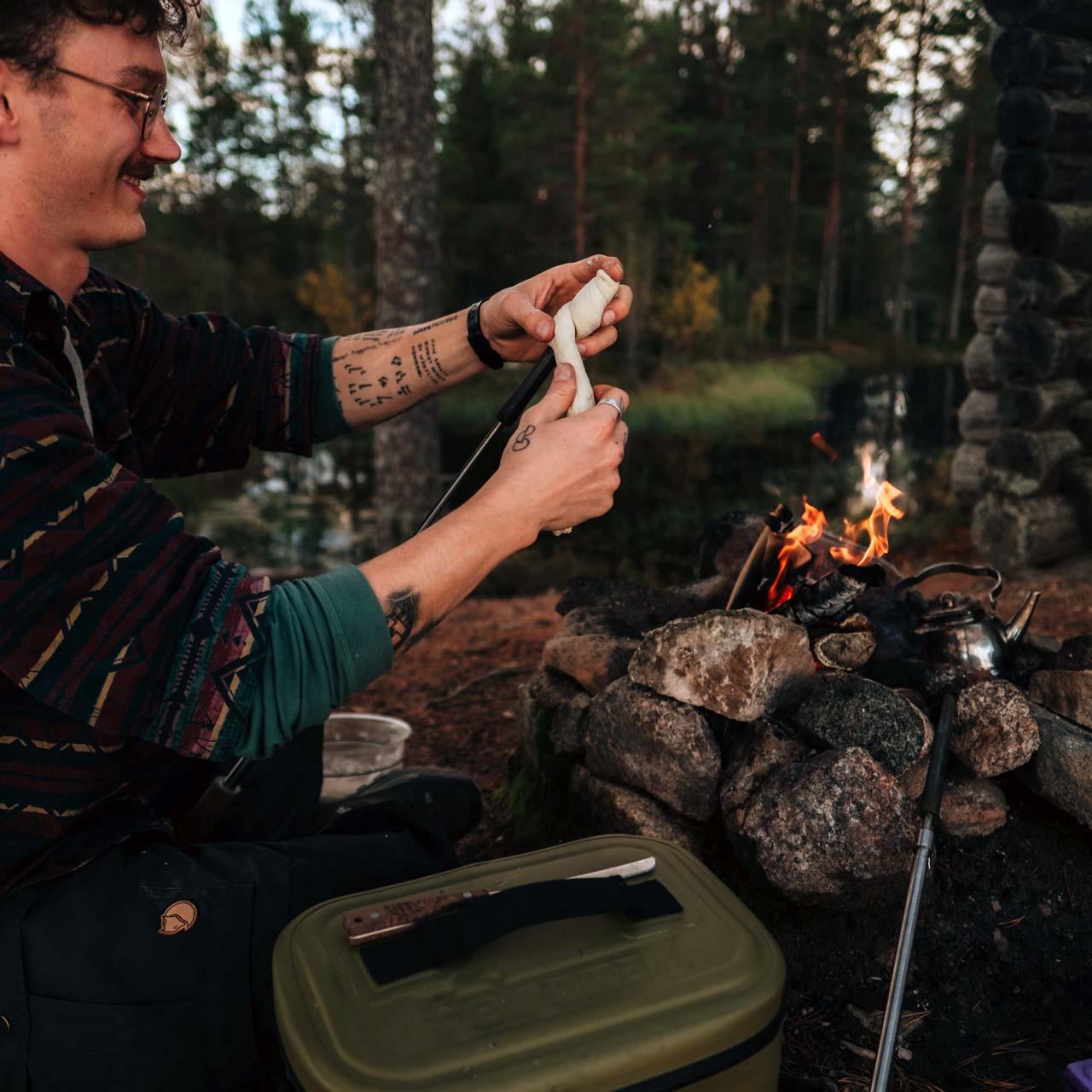 Petromax Stockbrot Spieß mit Gusseisenspitze