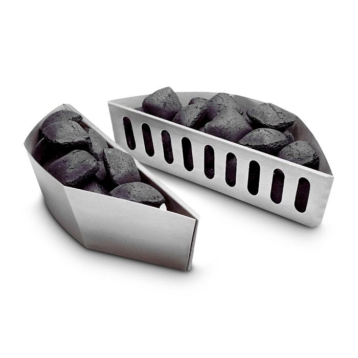 Grillzubehör Napoleon Holzkohlekorb-Set Stahl für Napoleon Kugelgrill