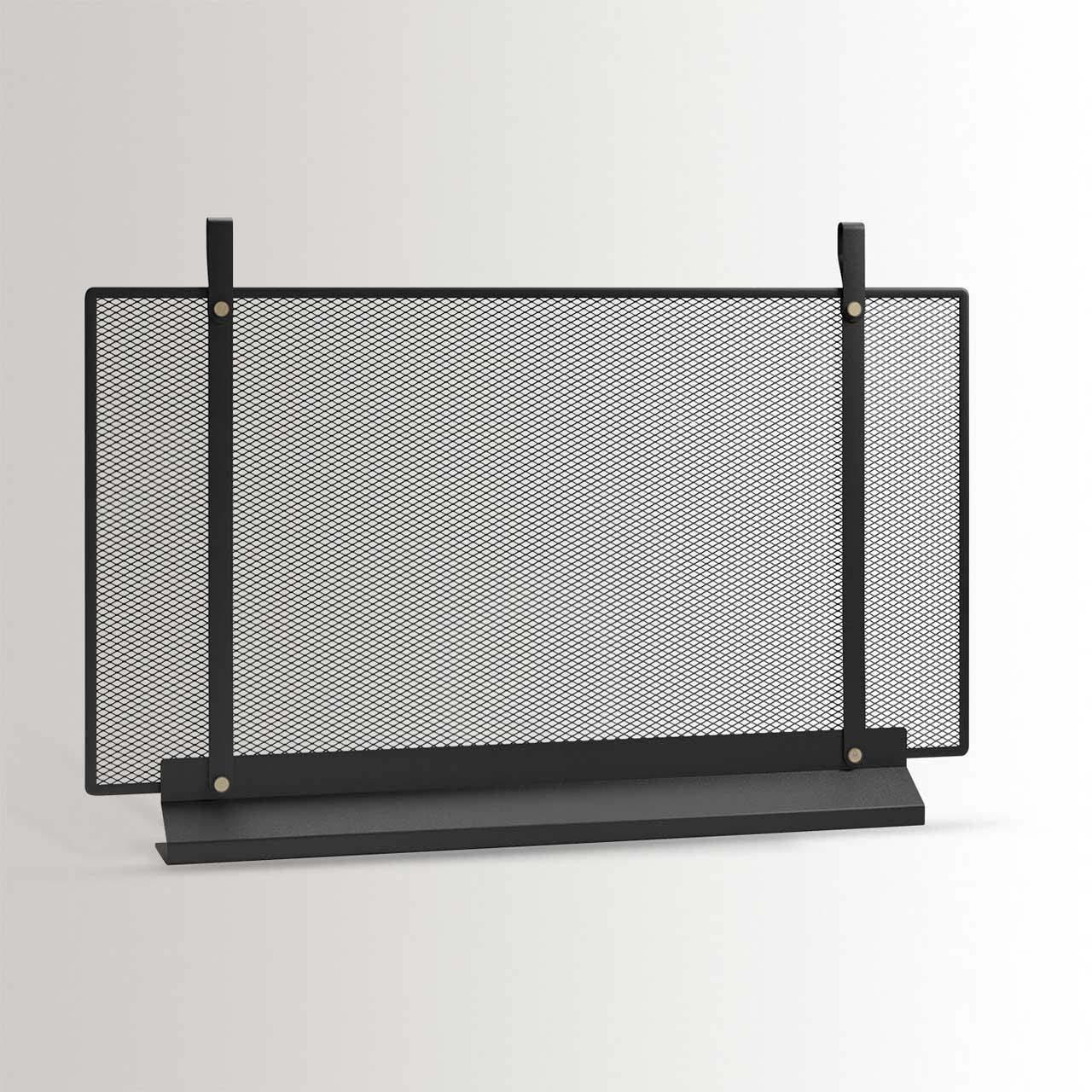 Kamingitter / Funkenschutzgitter Eldvarm Firescreen Large - Ausführung: Noir B (schwarz)