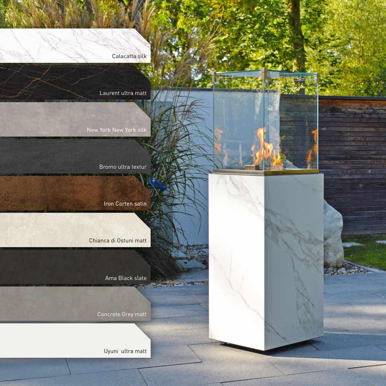 Gaskamin Terrassenofen Neocube O Q1