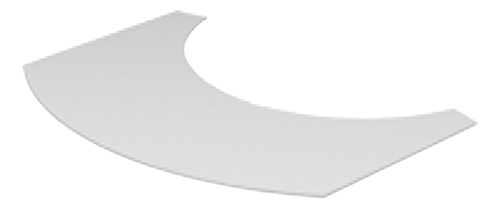 Vorlegeplatte Glas klar