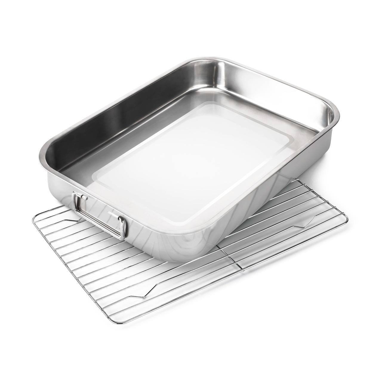 Grillzubehör Napoleon Bratpfanne aus Edelstahl