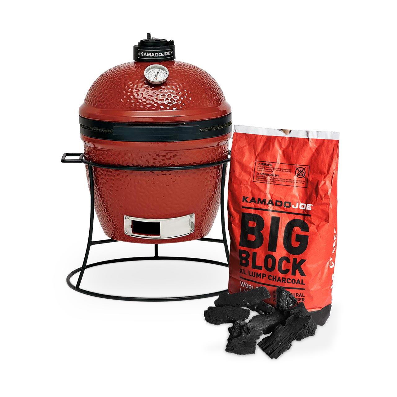 Keramikgrill Kamado Joe Junior Grill - Inkl. 9 kg Holzkohle