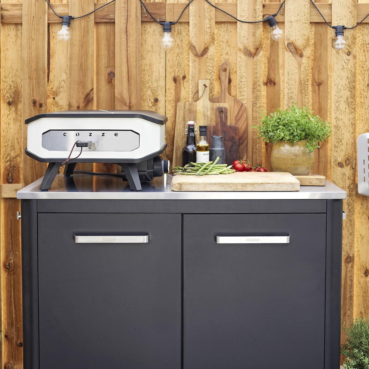 Elektro Pizzaofen Cozze 13 Zoll, 2200 Watt inkl. Hitzeschild