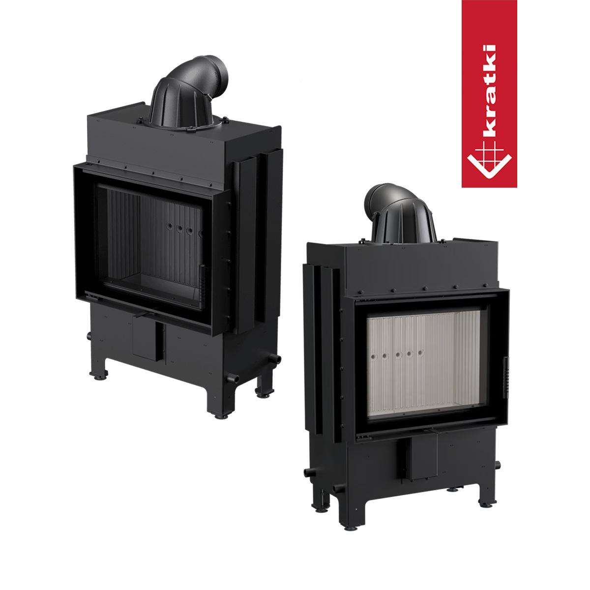 Kamineinsatz Kratki LUCY/12/SLIM/NEW mit 8 kW