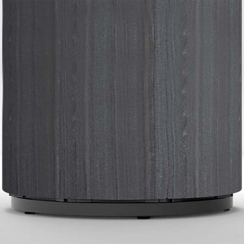 Drehsockel 90/180/360° Schwarz (Glas Vorlegeplatte nicht möglich)