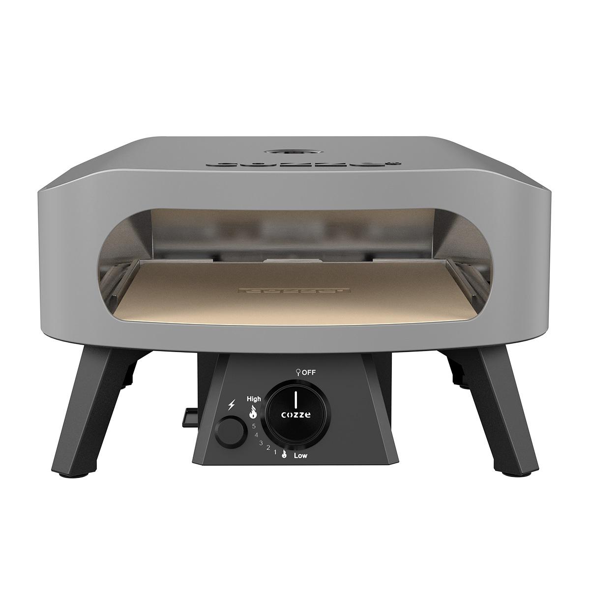 Gas Pizzaofen Cozze 13 Zoll CLASSIC mit Thermometer und Pizzastein inkl. Druckreglerset